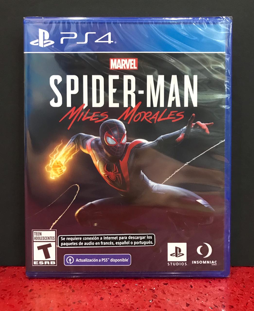 PS4 Marvel Spiderman Miles Morales – GameStation