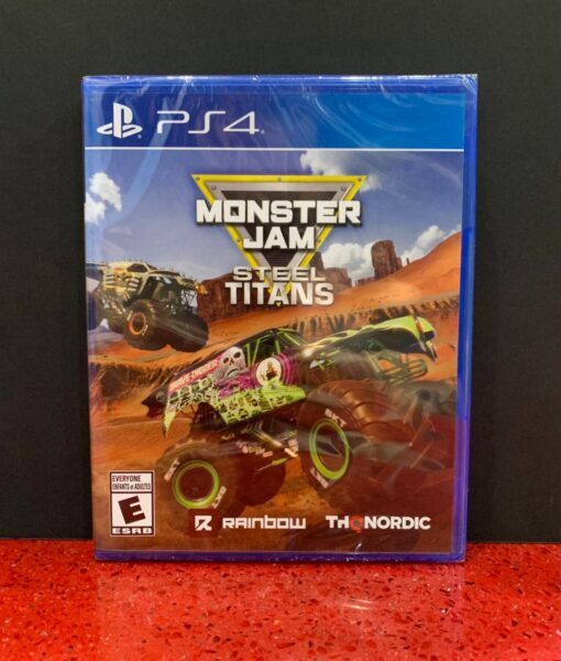 PS4 Monster Jam Steel Titans game