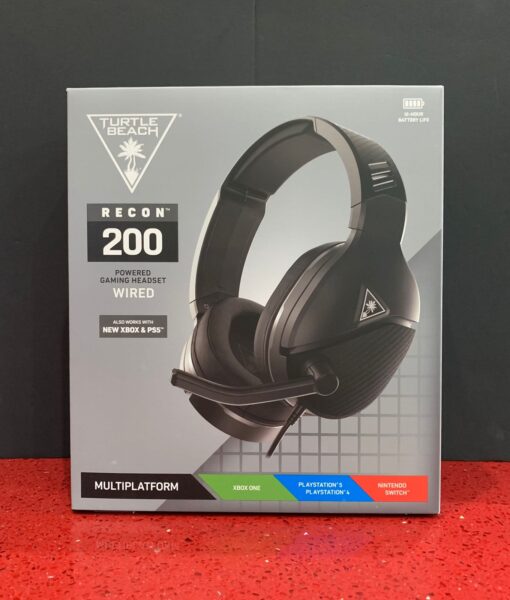 PS4 item Headset Recon 200 3.5mm Negro TurtleBeach