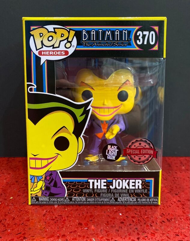 Funko Pop Figure The Joker Black Light 370 GameStation