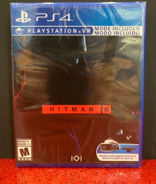 PS4 Hitman 3 game