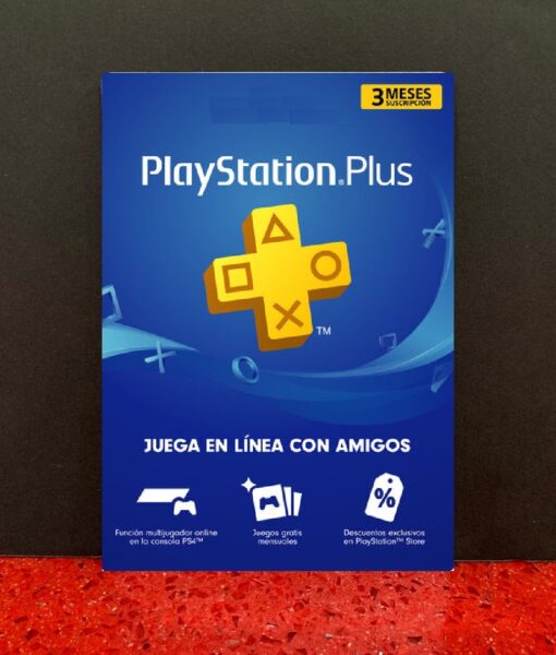 PS4 item Tarjeta PSN Plus 3 meses Membresia SONY