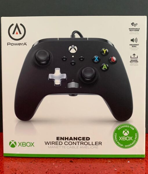 XBX item Control Alambrico Negro PowerA