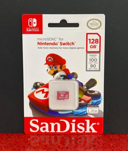 NSW item Memoria SD 128 gb Mario SanDisk