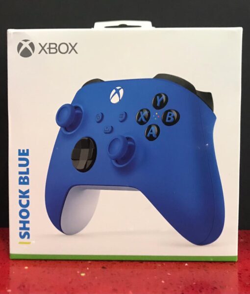 XBX item Controller Wireless Shock Blue Microsof