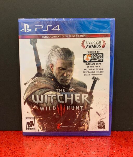 PS4 The Witcher III Wild Hunt Standar game