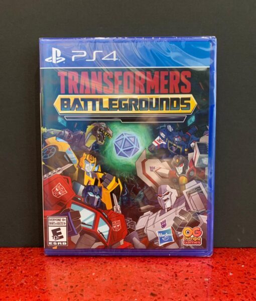 PS4 Transformers Battlegrounds game