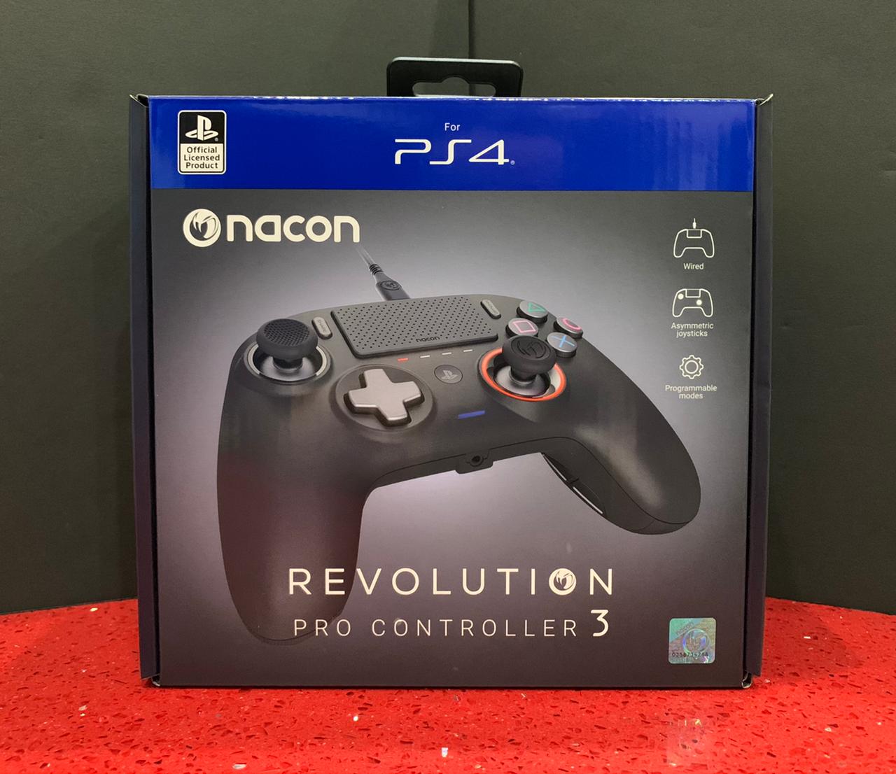 PS4 Control Alambrico Revolution PRO V3 Negro Nacon – GameStation