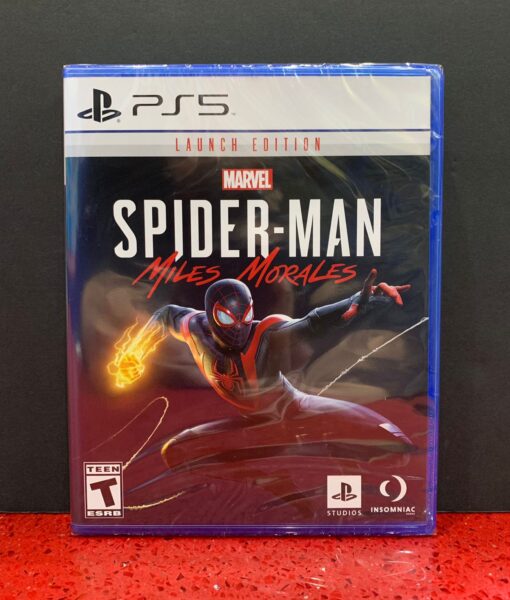 PS5 Marvel Spiderman Miles Morales game