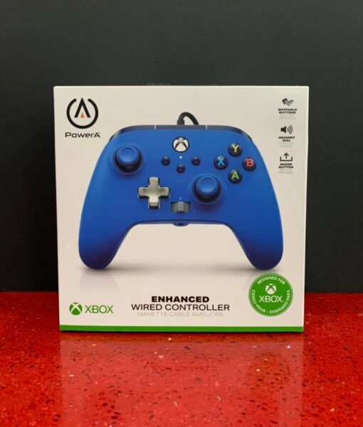 XBX item Control Alambrico AZUL PowerA XBX item Control Alambrico AZUL PowerA