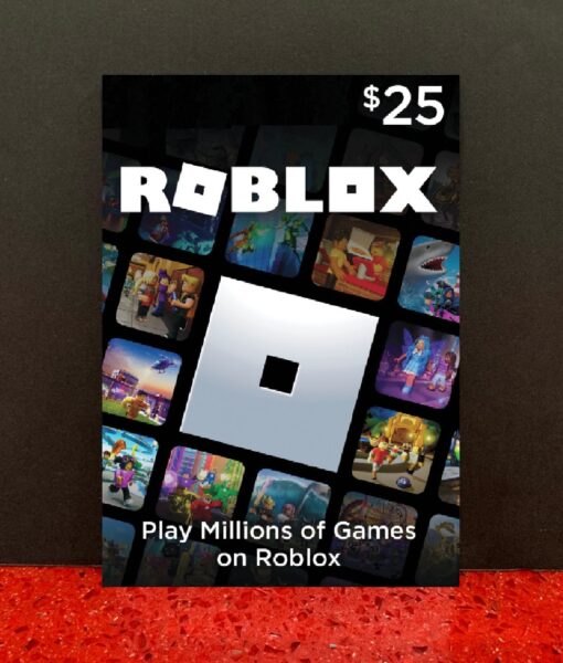 PC item ROBLOX 25 dolar card