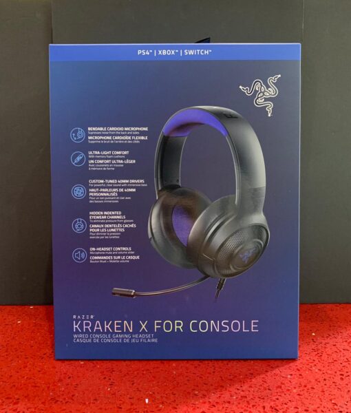 PS4 item Headset Kraken X NegroAzul Razer