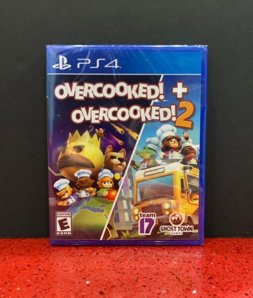 PS4 OverCooked 1 + 2 game