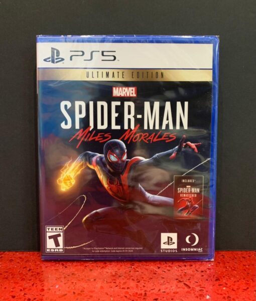 PS5 Marvel Spiderman Miles Morales Ultimate game