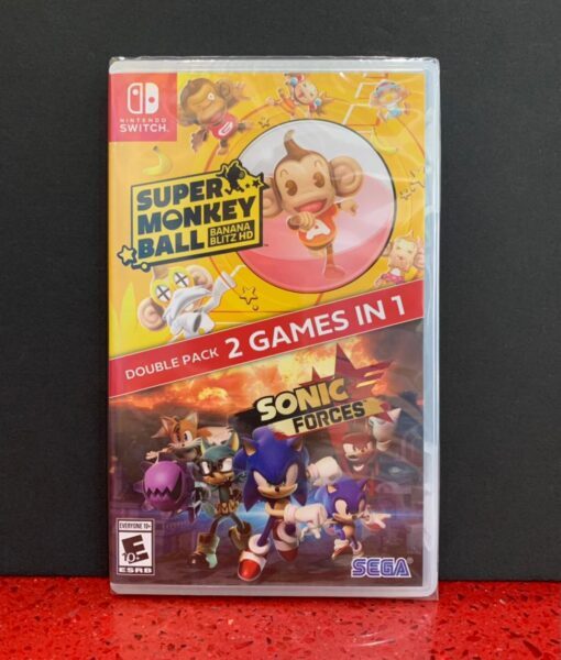 NSW Sonic Forces + Super Monkey Ball game