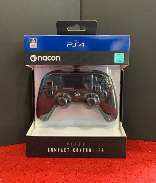 PS4 item Control Alambrico Negro NACON