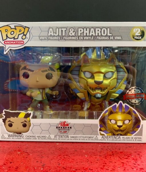 Funko Pop Figure Bakugan Ajit and Pharol Funko Pop Figure Bakugan Ajit and Pharol