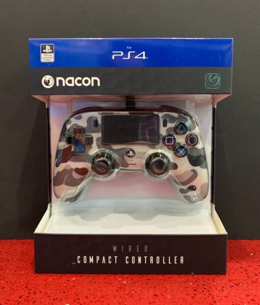 PS4 item Control Alambrico Gris Camouflaje NACON PS4 item Control Alambrico Gris Camouflaje NACON