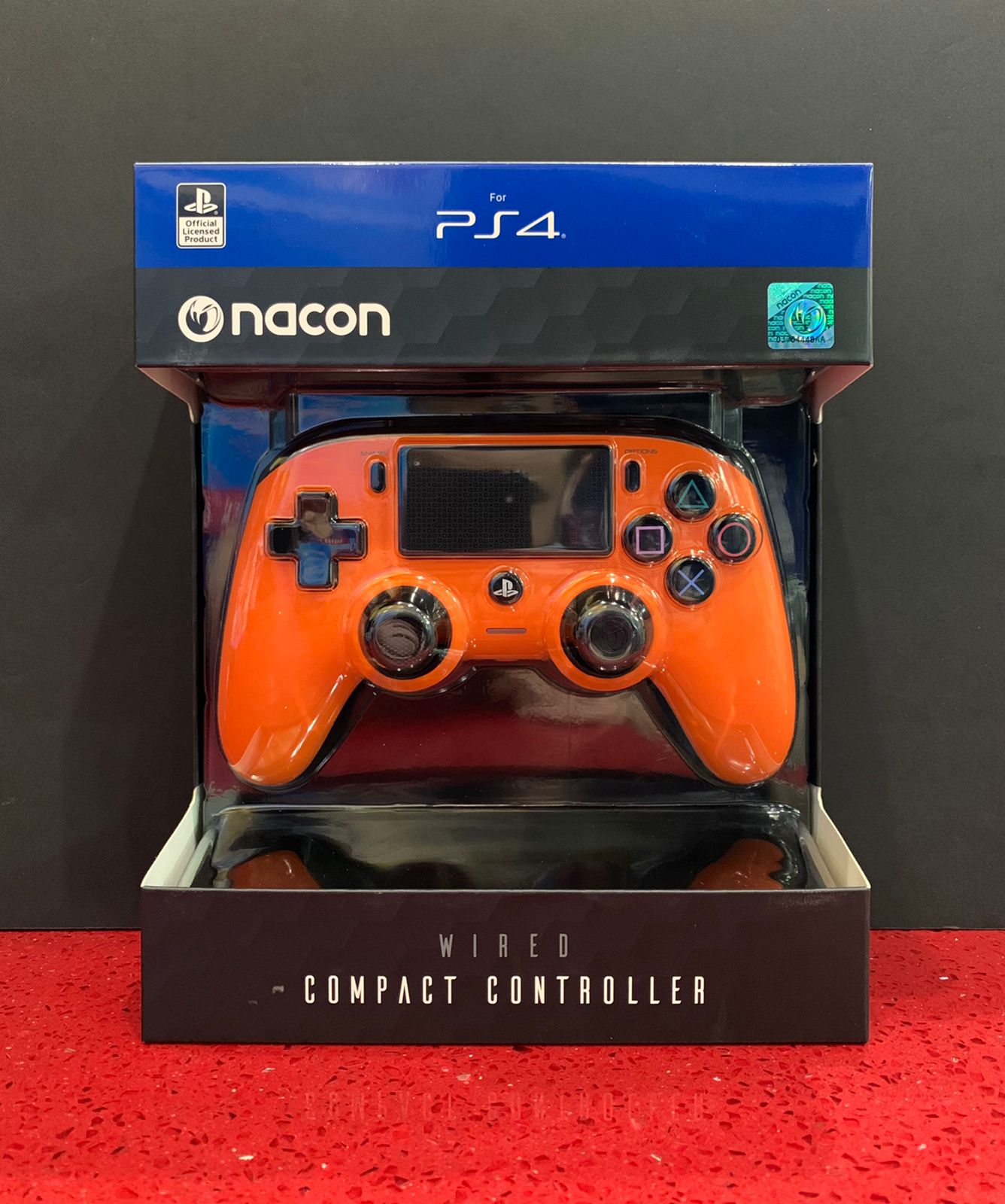 Comprar NACON PS4OFCPADORANGE mando y volante Gamepad PlayStation 4  Analógico/Digital Naranja