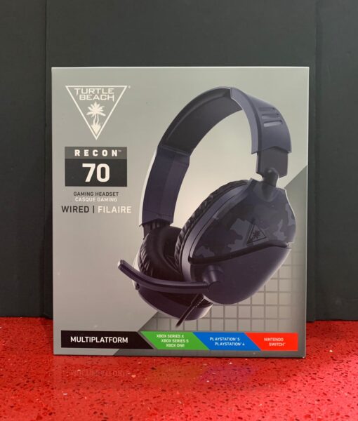 PS4 item Headset Recon 70P 3.5mm Camou Azul Turtle