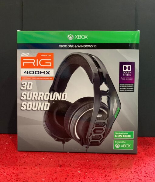 Xone item Headset Alambrico RIG 400HX Negro Nacon
