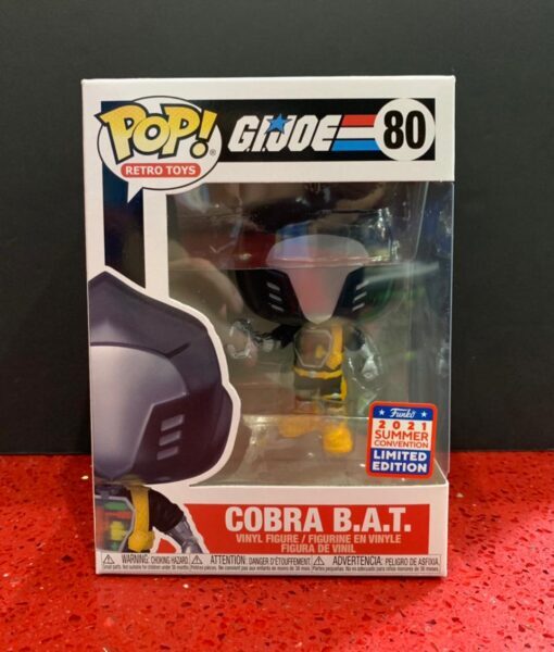 Funko Pop Figure GI Joe Cobra BAT 80
