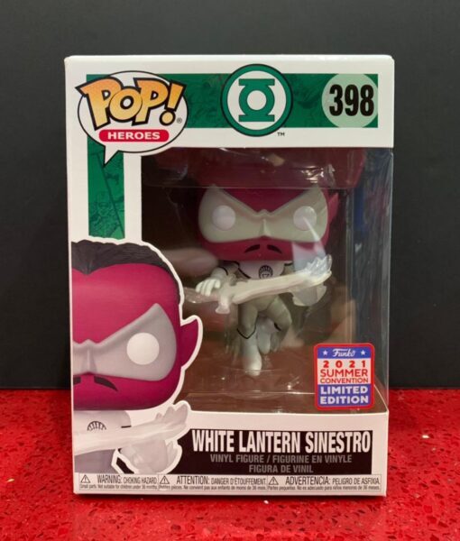 Funko Pop Figure White Lantern Sinestro 398