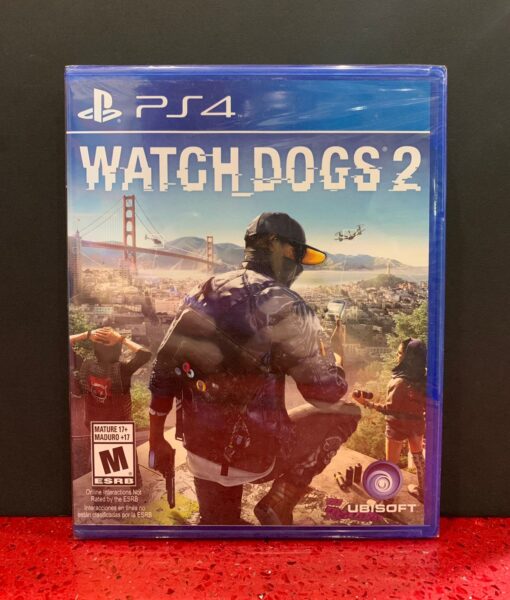PS4 WatchDogs 2 game