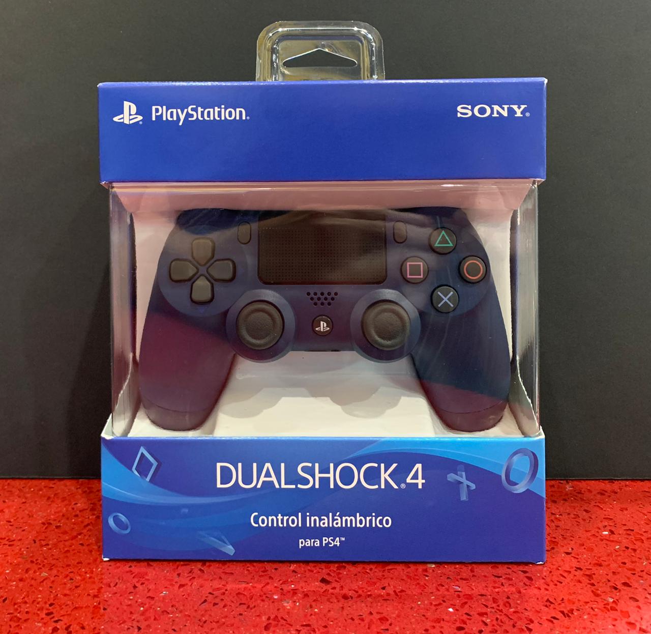  Sony Dualshock 4 Wireless Controller for Playstation 4 -  Midnight Blue V2 : Videojuegos