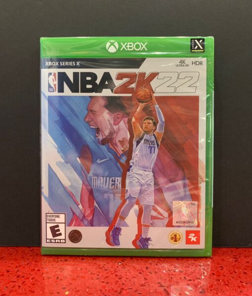 XBX NBA 2K22 game