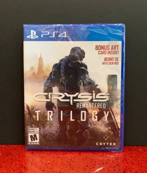 PS4 Crysis Remastered Trilogy game