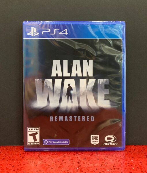 PS4 Alan Wake Remastered game