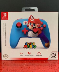 Control Alámbrico Nintendo Switch Mario Punch