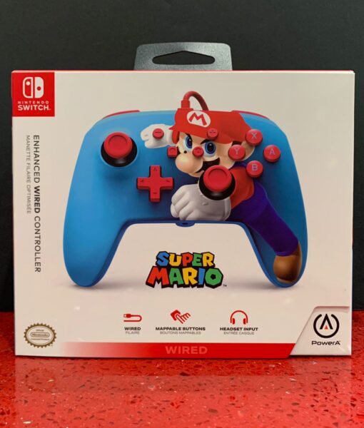 NSW item Control Alambrico Mario Punch PowerA