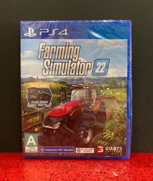 PS4 Farming Simulator 22 game