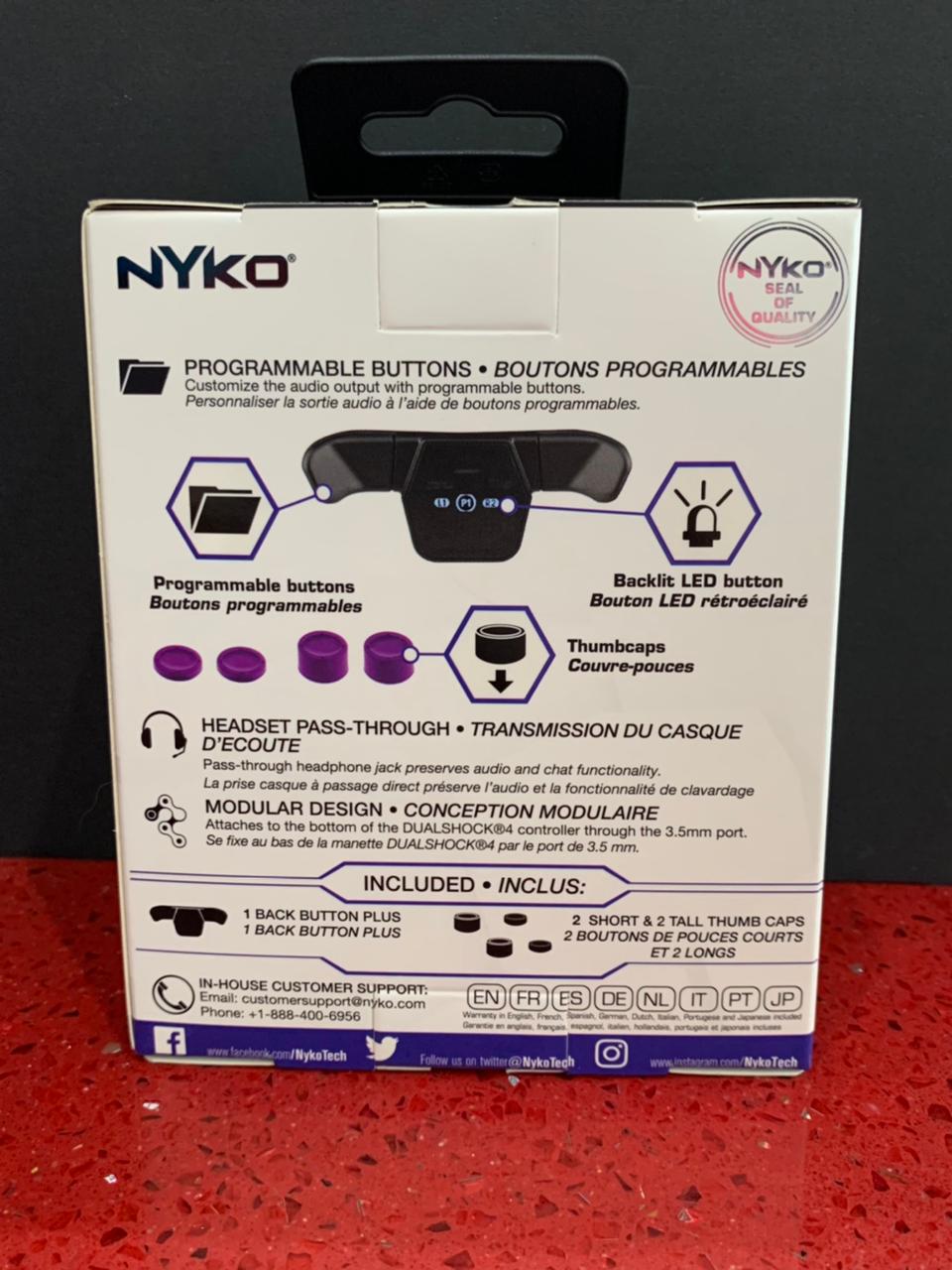 PS4 Adaptador Trigger Back Button NYKO – GameStation