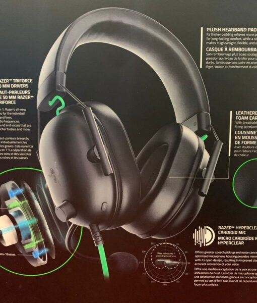 AURICULAR GAMER RAZER BLACKSHARK V2 X WIRED