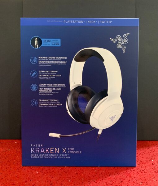 PS4 item Headset Kraken X Blanco Razer