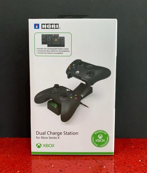 XBX item Cargador Dual Station Negro HORI