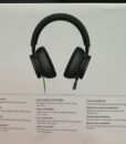 XBX item Headset Alambrico Negro Microsoft_