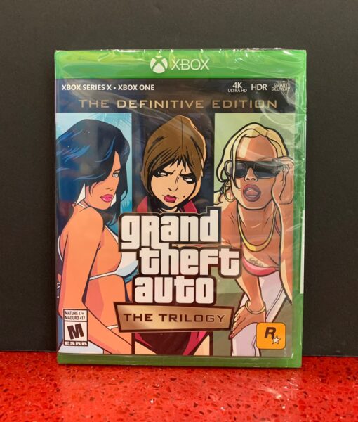Xone Grand Theft Auto Trilogy game