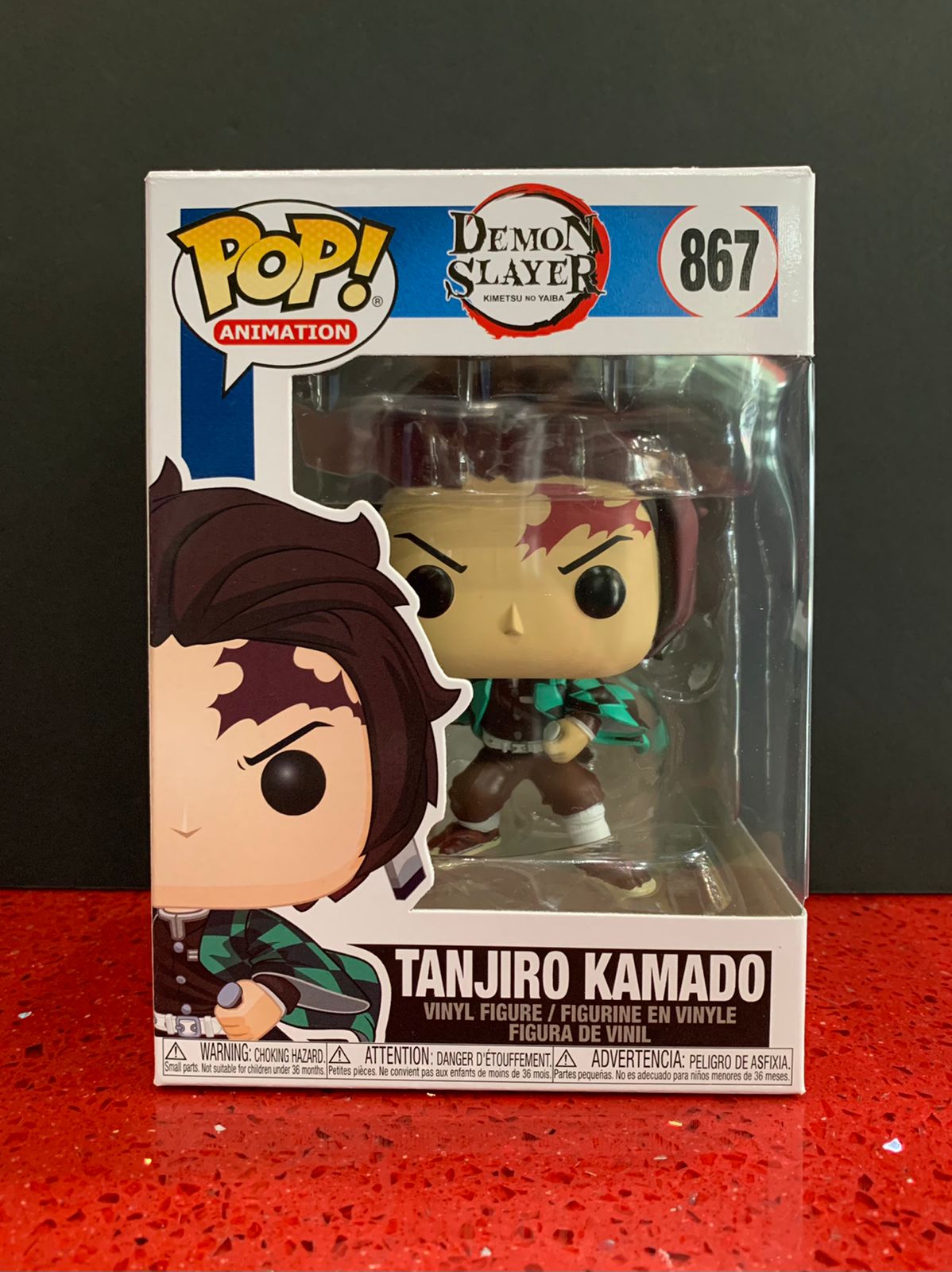 Funko Pop #874- Tanjiro Kamado - Demon Slayer - Brasil Games - Console PS5  - Jogos para PS4 - Jogos para Xbox One - Jogos par Nintendo Switch -  Cartões PSN - PC Gamer