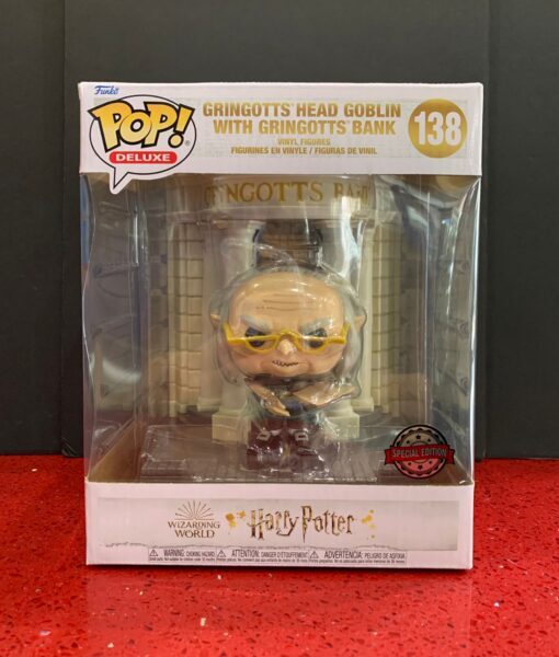Funko Pop Figura HP Gringotts Bank Goblin 138 Funko Pop Figura HP Gringotts Bank Goblin 138