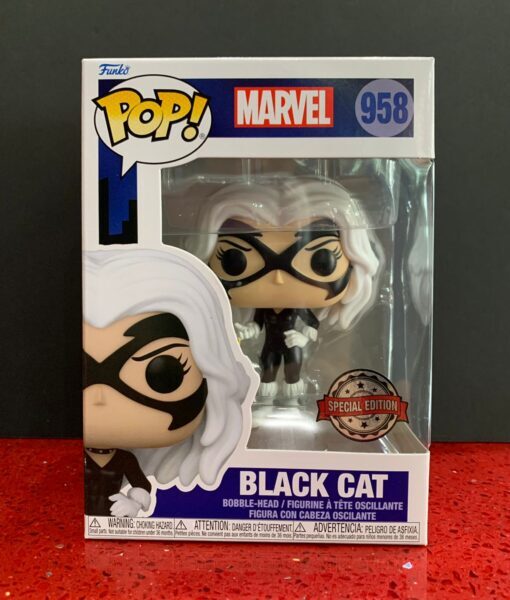 Funko Pop Figura Marvel Black Cat 958 Funko Pop Figura Marvel Black Cat 958