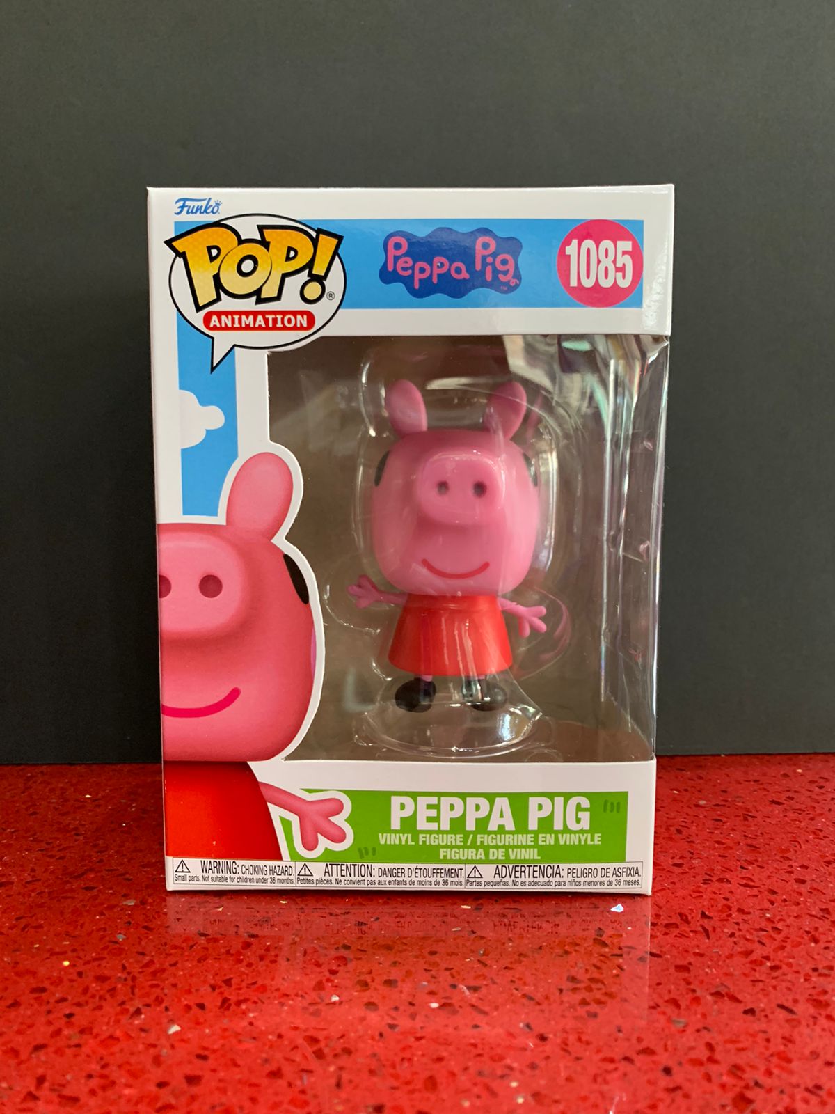 Funko POP - 1085 POP Animation: Peppa Pig - Peppa Pig - Vinyl Figurine