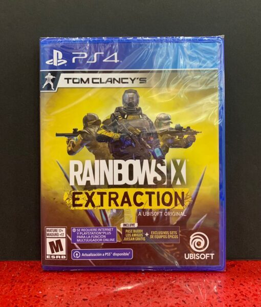 PS4 Rainbow Six Extraction game