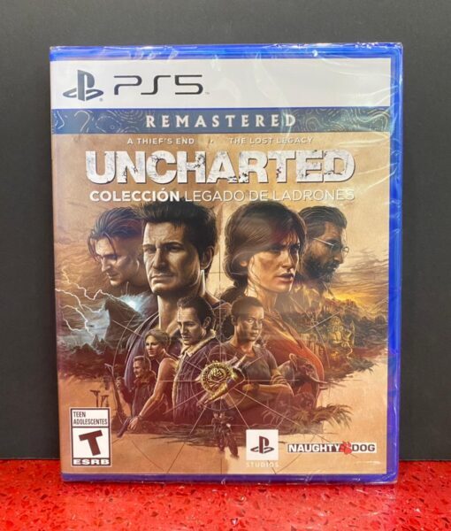 PS5 Uncharted Legado de Ladrones Remastered game