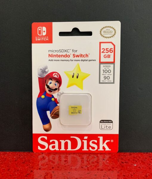 NSW item Memoria SD 256 gb Mario SanDisk