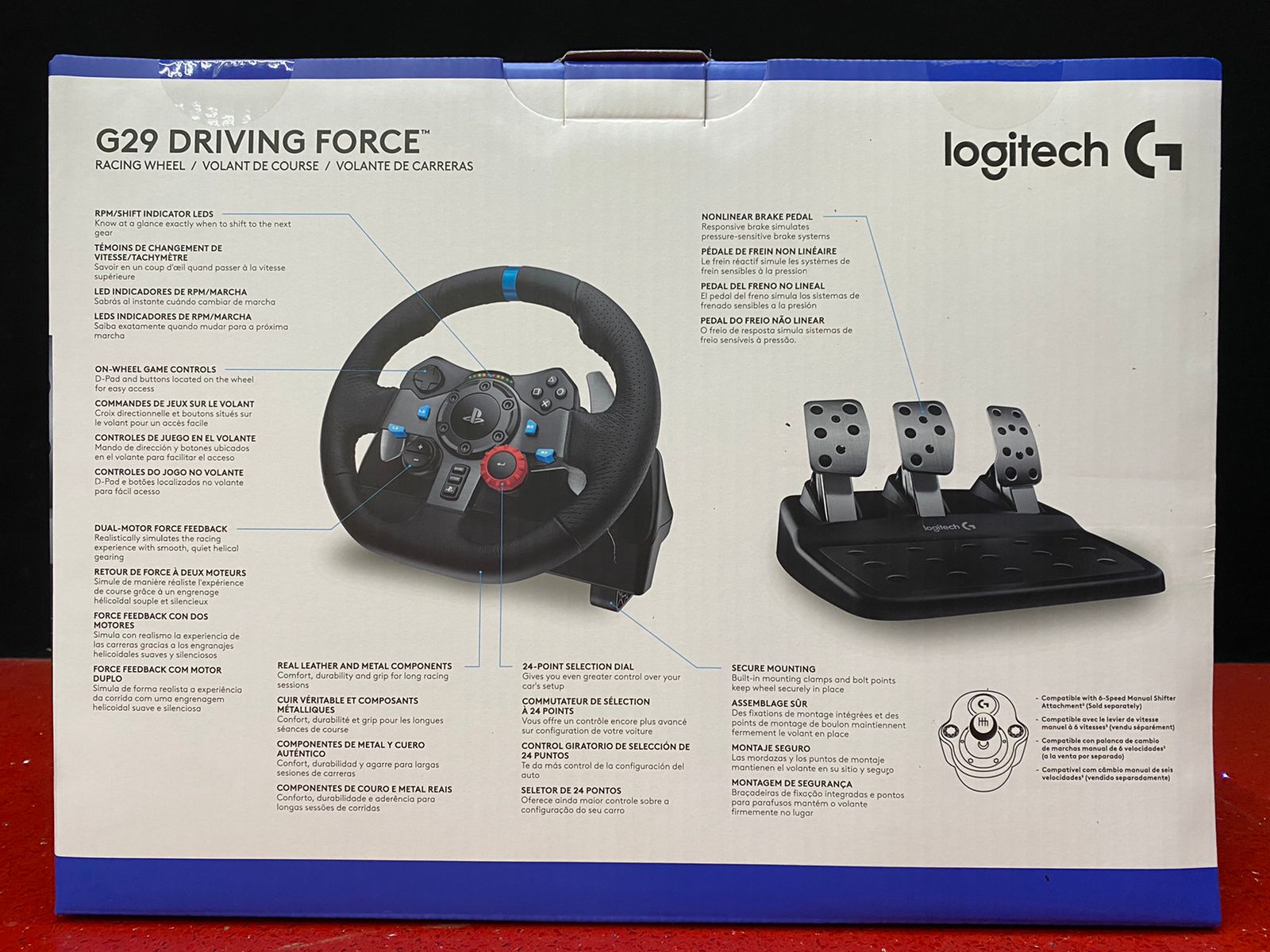 PS4 PS5 Control Wheel/Timon Driving Force G29 Logitech – GameStation