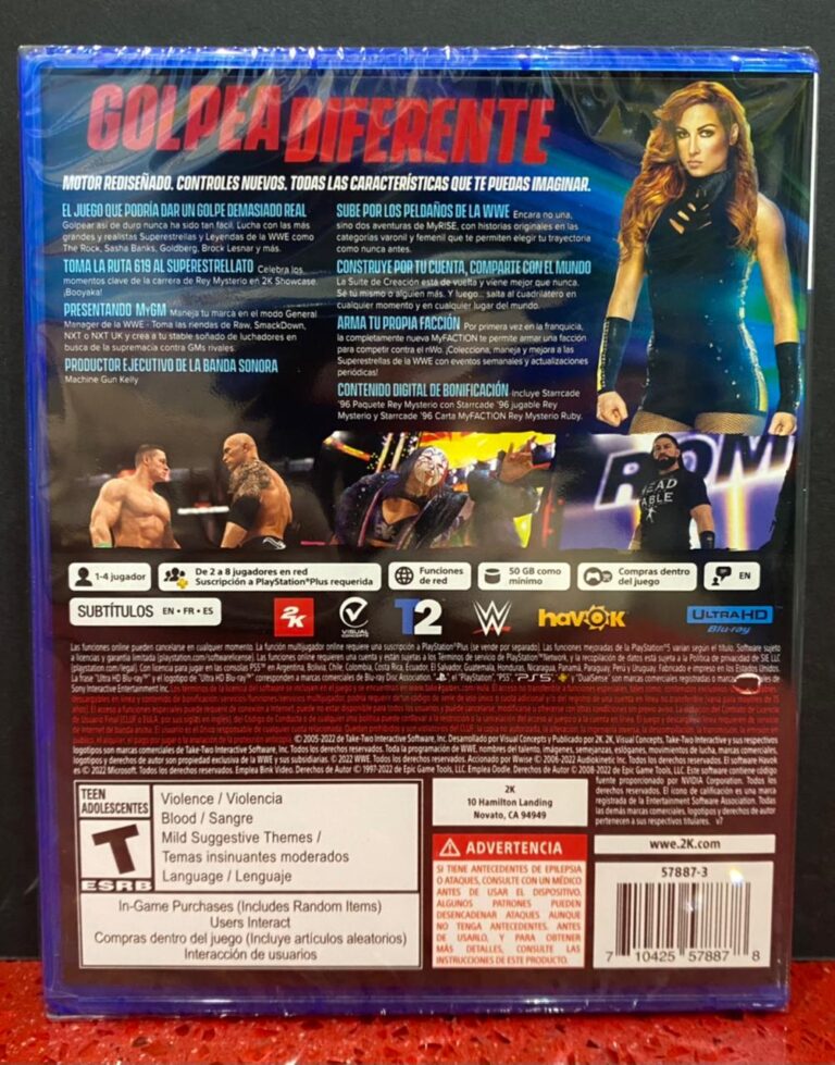 PS5 WWE 2K22 – GameStation